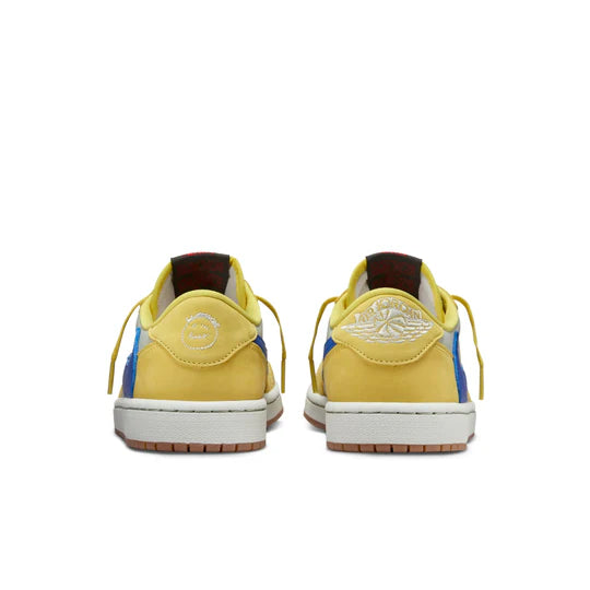 (WMNS) Air Jordan 1 Retro Low OG SP x Travis Scott 'Canary' DZ4137-700 - Image 3