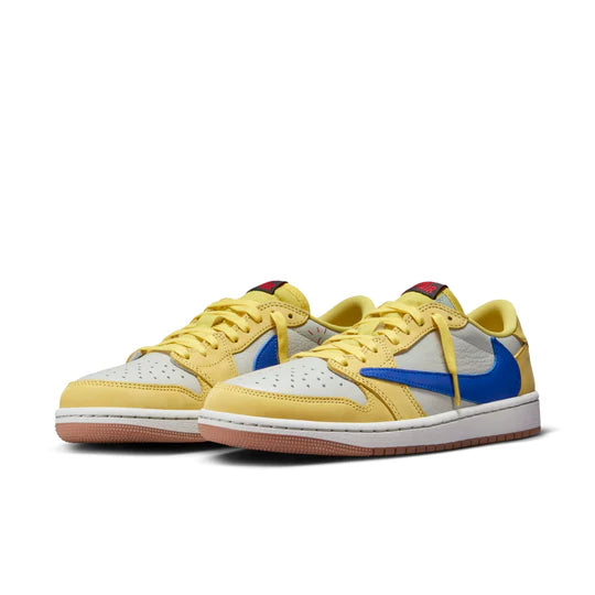 (WMNS) Air Jordan 1 Retro Low OG SP x Travis Scott 'Canary' DZ4137-700 - Image 5